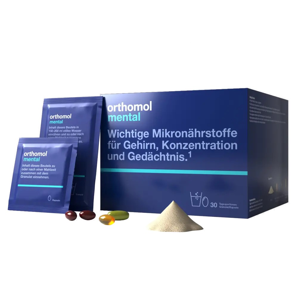 Orthomol - Для активізації роботи головного мозку та ЦНС (Фото-14)