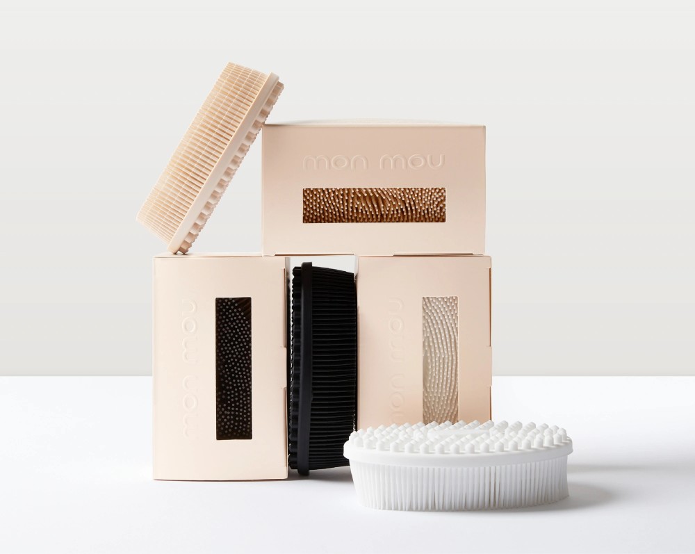 MON MOU - Силіконова щіточка для тіла (Фото-4)