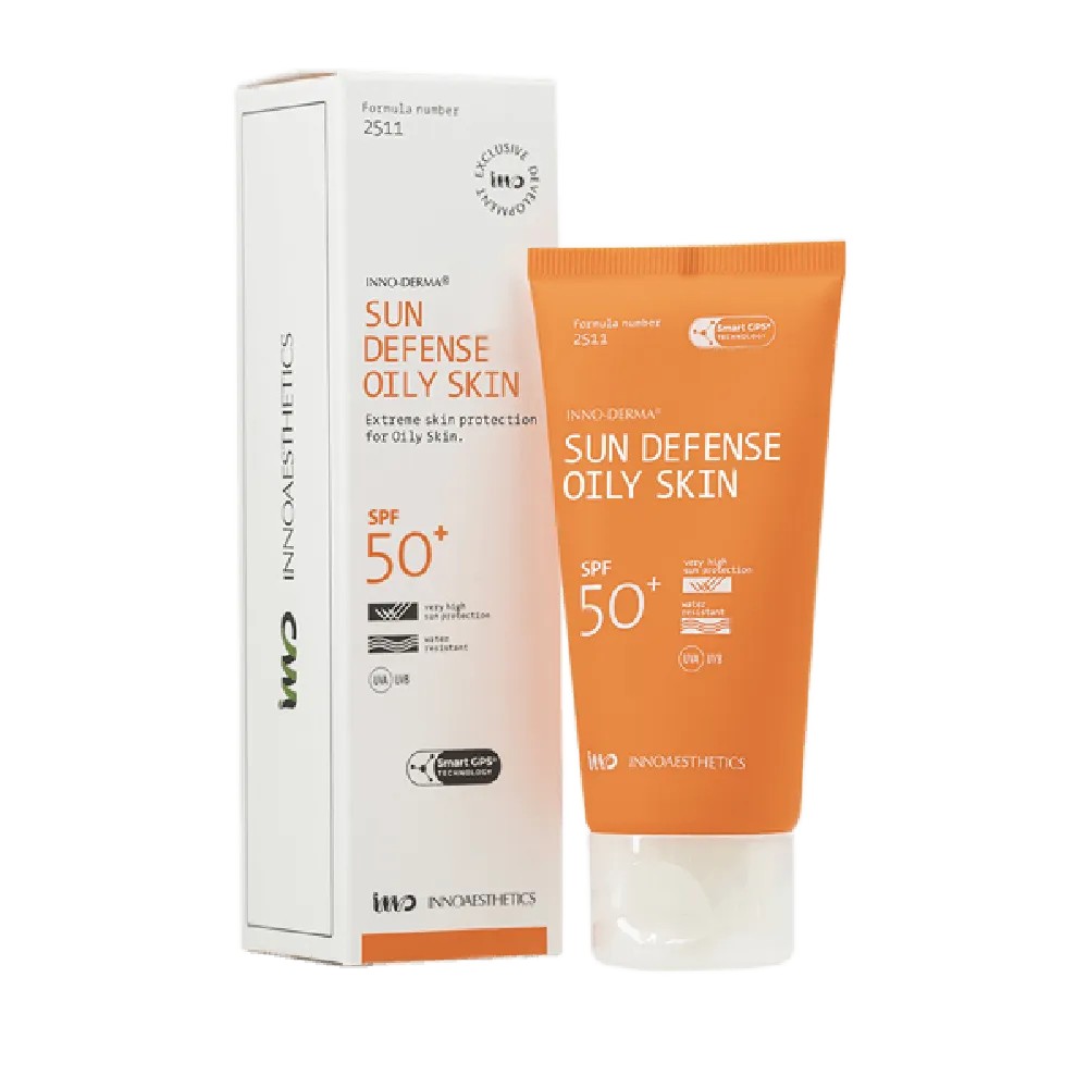 Innoaesthetics - Сонцезахисний крем з матуючим ефектом для жирної шкіри SPF 50+ (Фото-7)