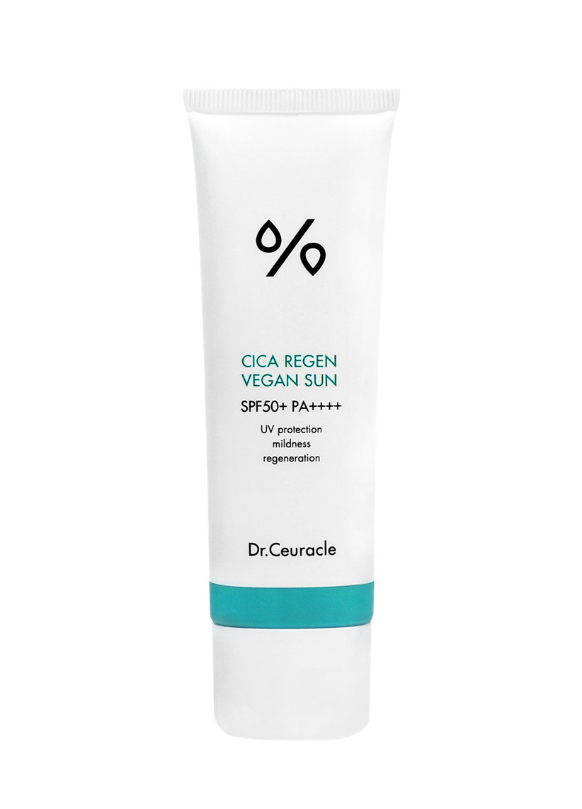 Dr.Ceuracle - Солнцезащитный веганский крем с центеллой SPF50+ (Фото-4)