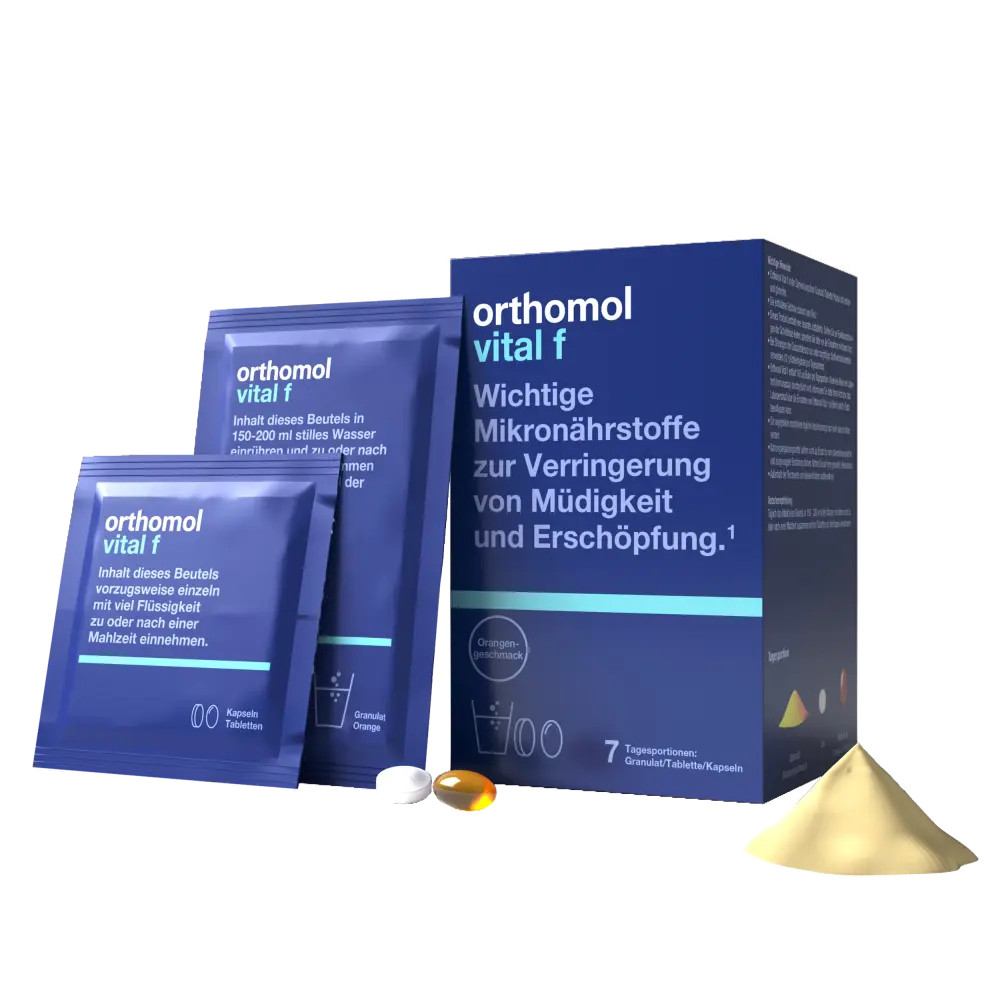 Orthomol - Для жінок при боротьбі зі стресом зі смаком "Апельсин" (Фото-1)