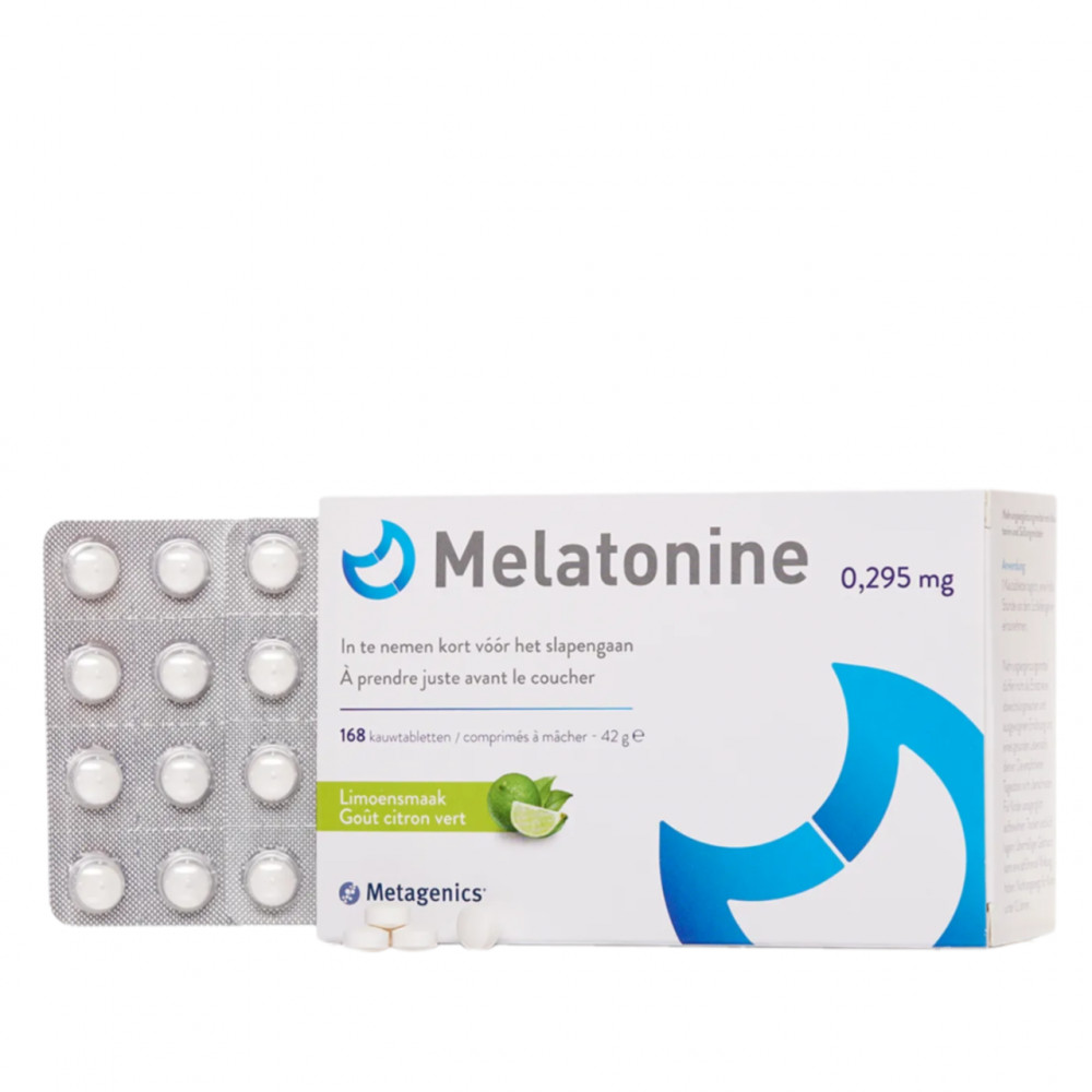 Metagenics - Диетическая добавка "Мелатонин №168 жевательные табл." (Фото-1)