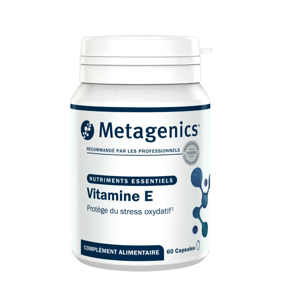 Metagenics - Диетическая добавка "Витамин Е №60 капс" (Фото-1), fabo.ua Metagenics - Диетическая добавка "Витамин Е №60 капс" (Фото-1)