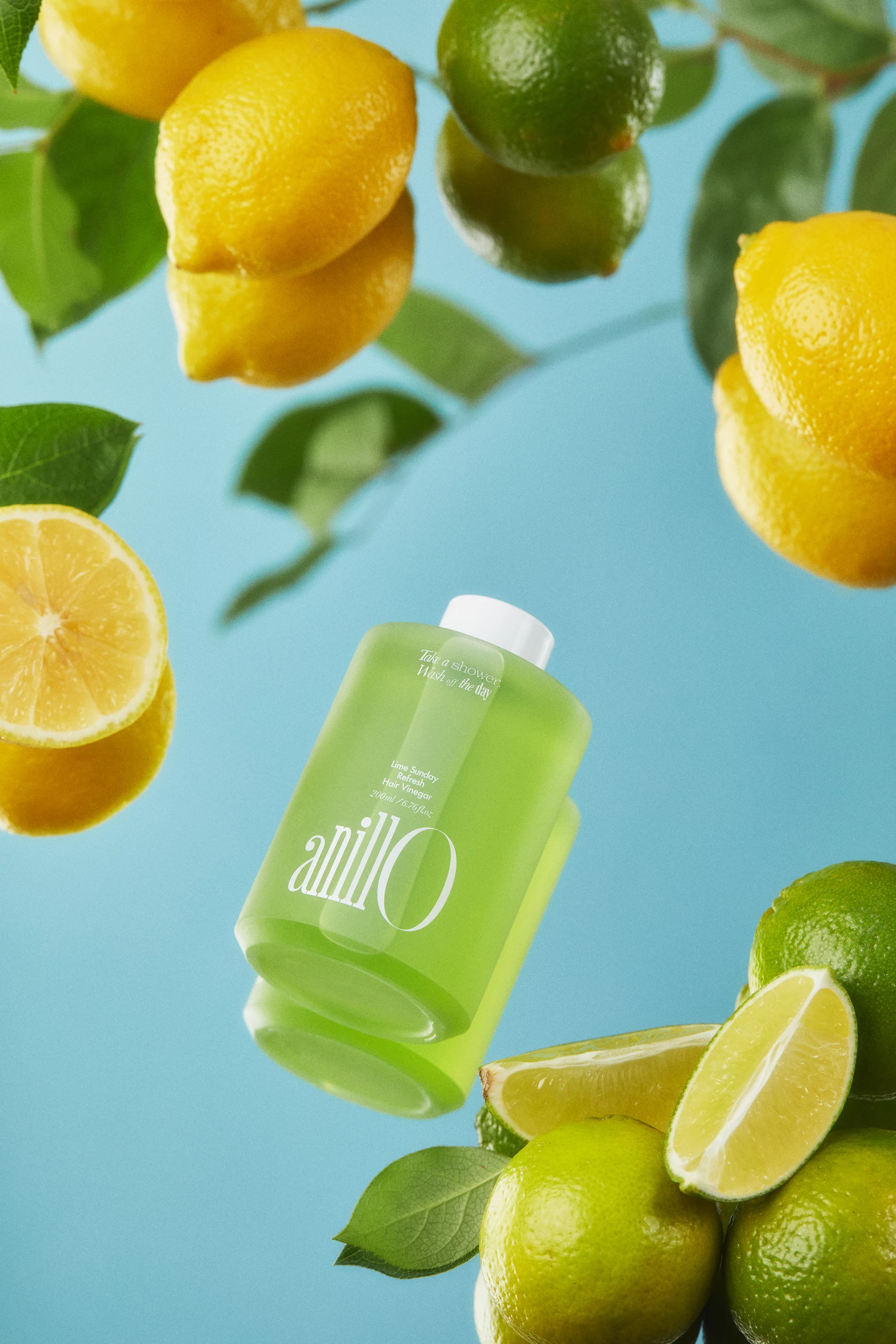 ᐉ ANILLO - Lime Sunday Refresh Hair Vinegar - Освіжаючий