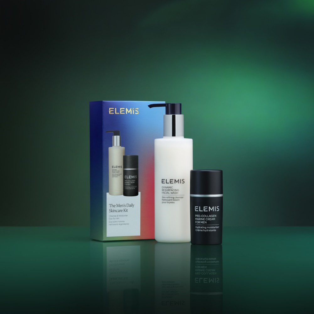 ELEMIS - Подарочный дуэт для мужчин для ежедневного очищения и увлажнения лица (Фото-4)