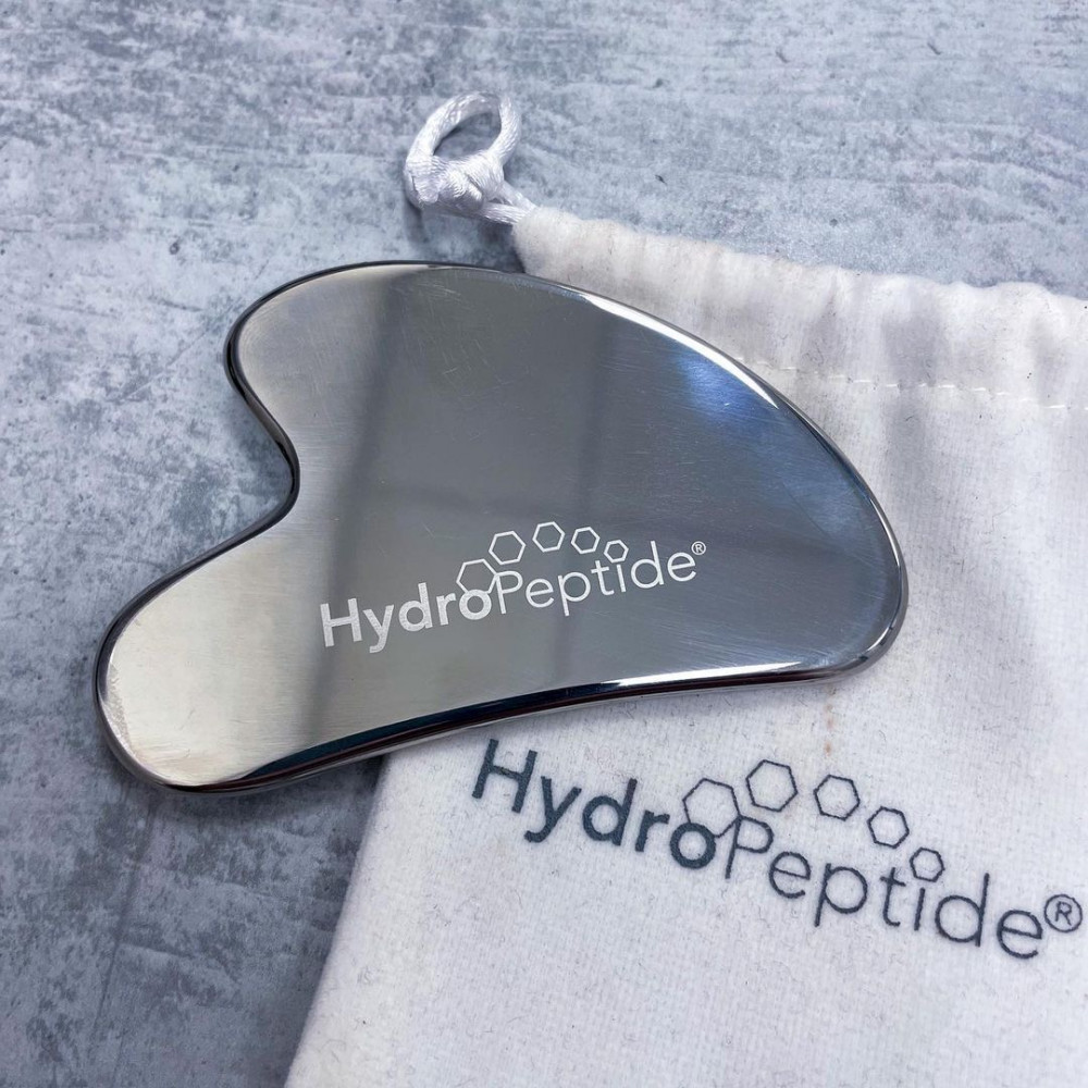 HydroPeptide - Шкребок для масажу Гуа-ша з нержавіючої сталі (Фото-2)