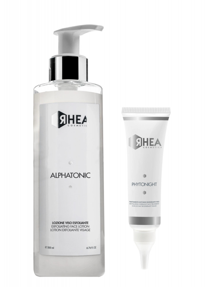 Rhea - Лосьон для лица + Ночной обновляющий уход (Фото-1)