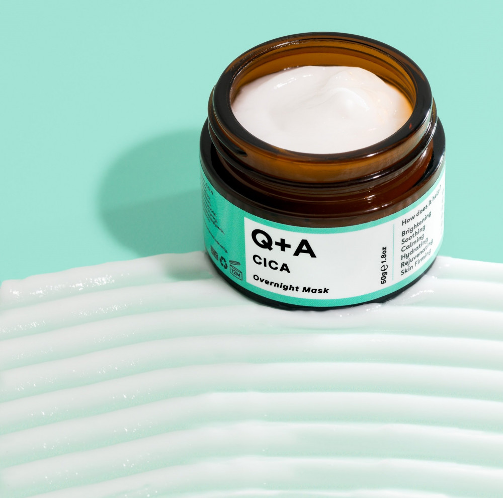 Q+A - Заспокійлива нічна маска з центелою (Фото-2)