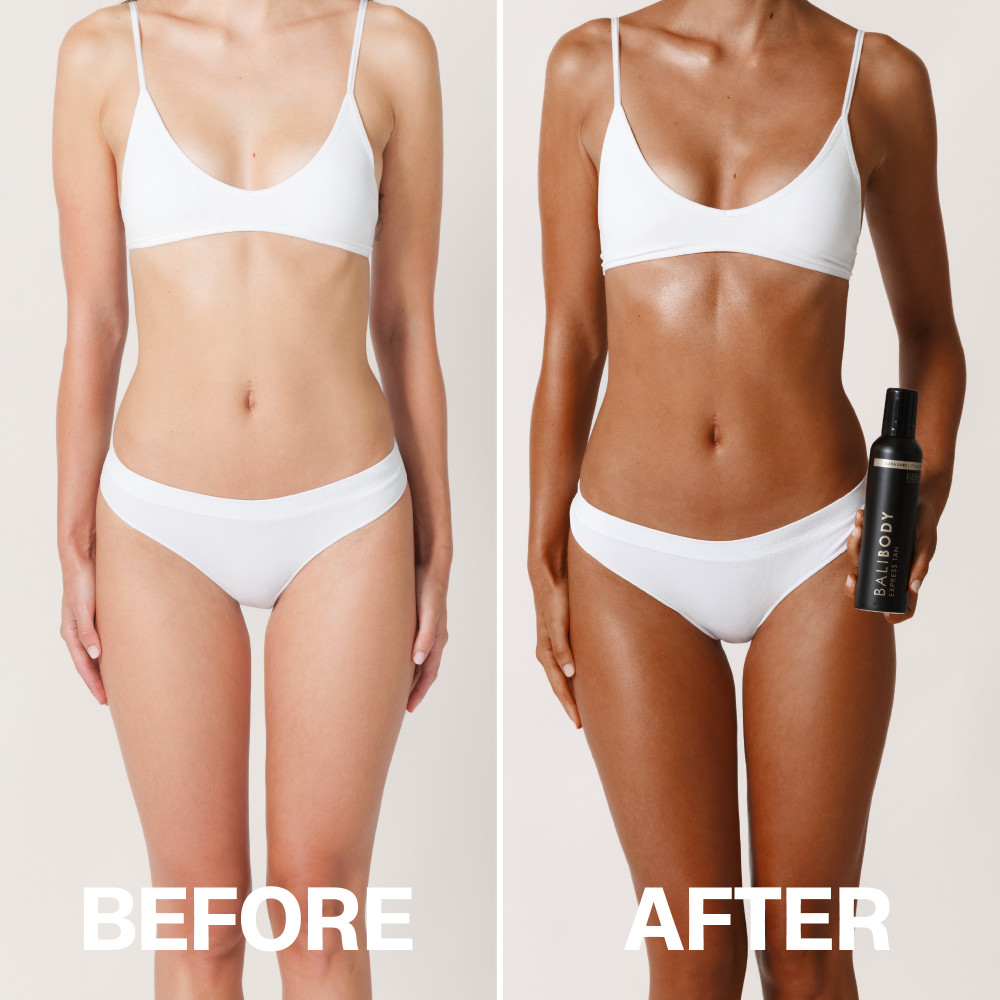 Bali Body - Ультратемна експрес автозасмага для тіла у відтінку Ultra Dark (Фото-3)