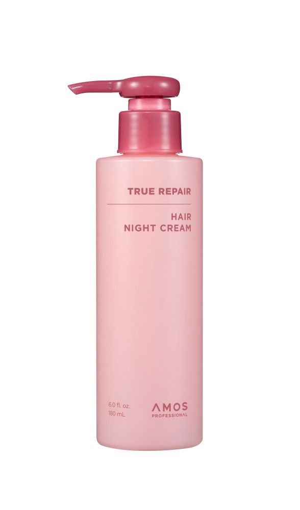 AMOS Professional - Ночной несмываемый крем для сухих и поврежденных волос (Фото-1)