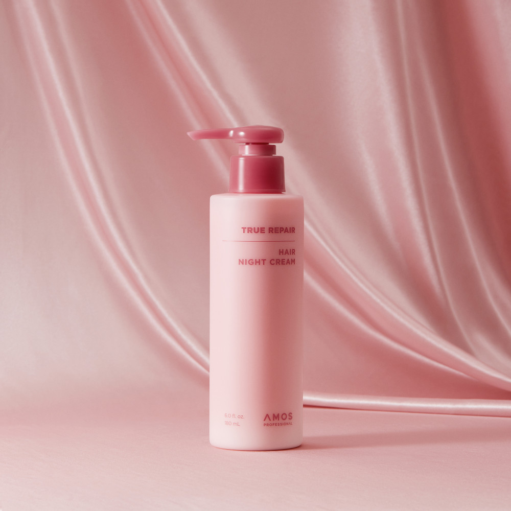 AMOS Professional - Ночной несмываемый крем для сухих и поврежденных волос (Фото-3)