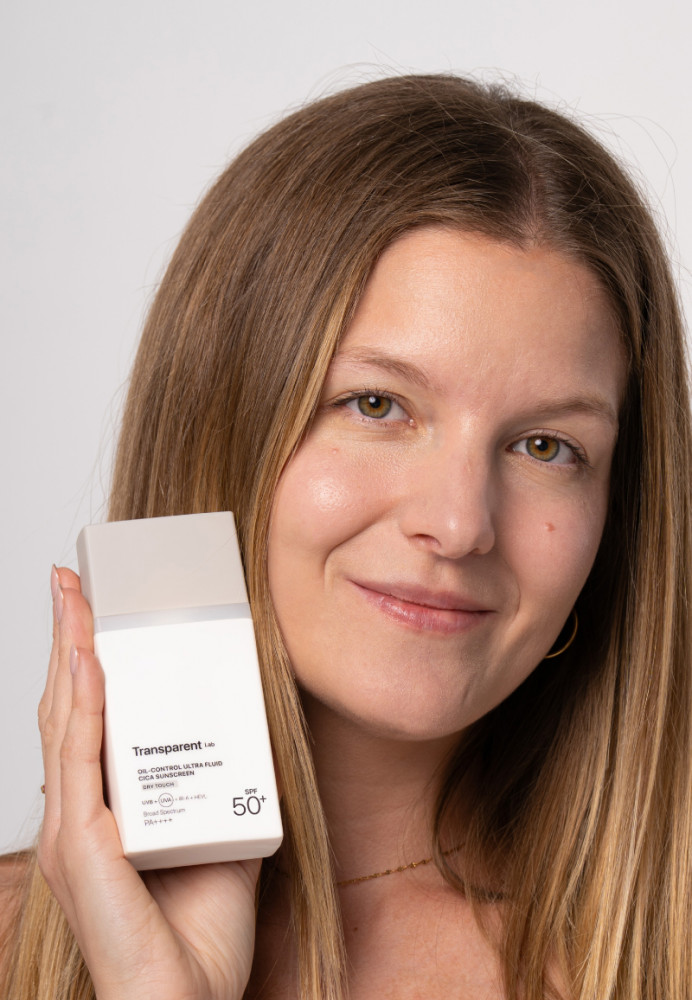 Transparent Lab - Сонцезахисний крем із центелою для контролю жирності шкіри (Фото-4)
