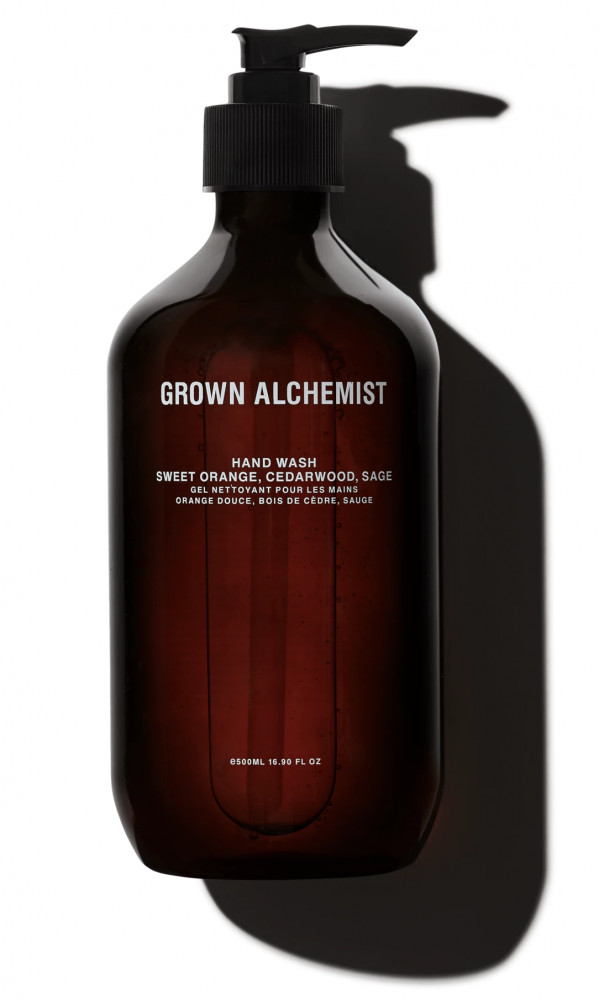 Grown Alchemist - Гель для рук: Солодкий апельсин, Кедр, Шавлія (Фото-1)