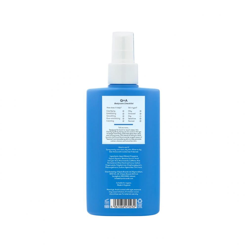 Q+A - Спрей для тіла з саліциловою кислотою (Фото-2)