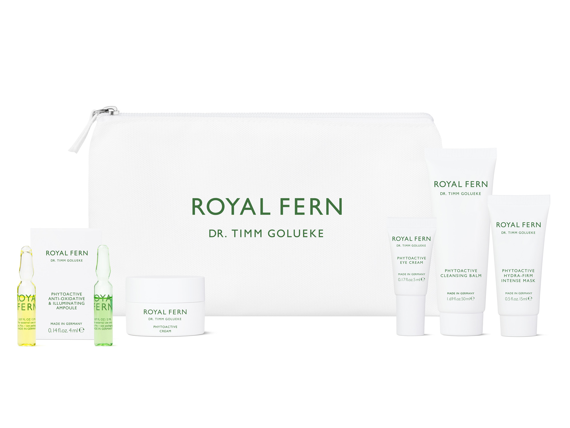 Royal Fern - Набор миниатюр с косметичкой (Фото-2)
