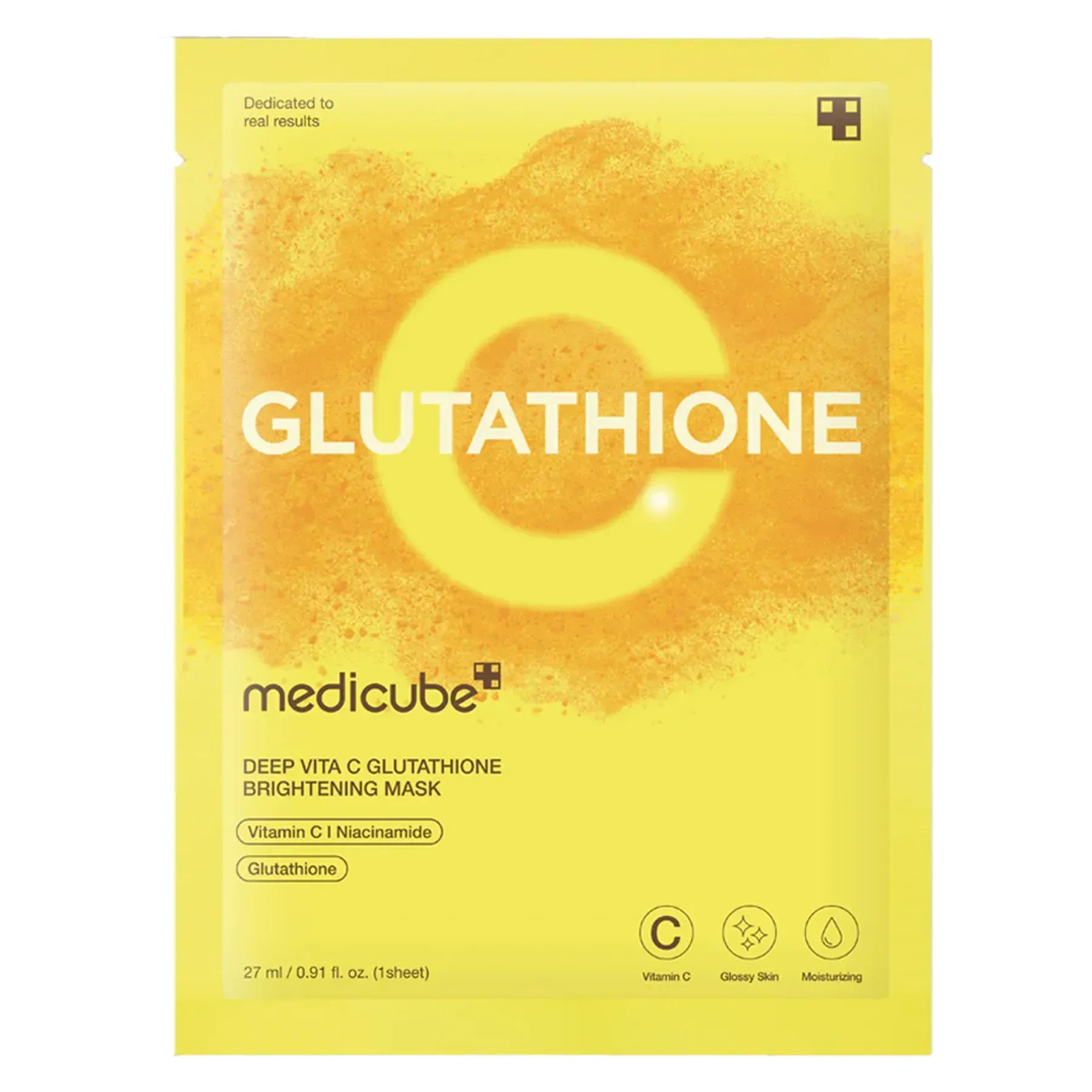 Medicube - Тканевая маска с витамином С для осветления и сияния (Фото-9)