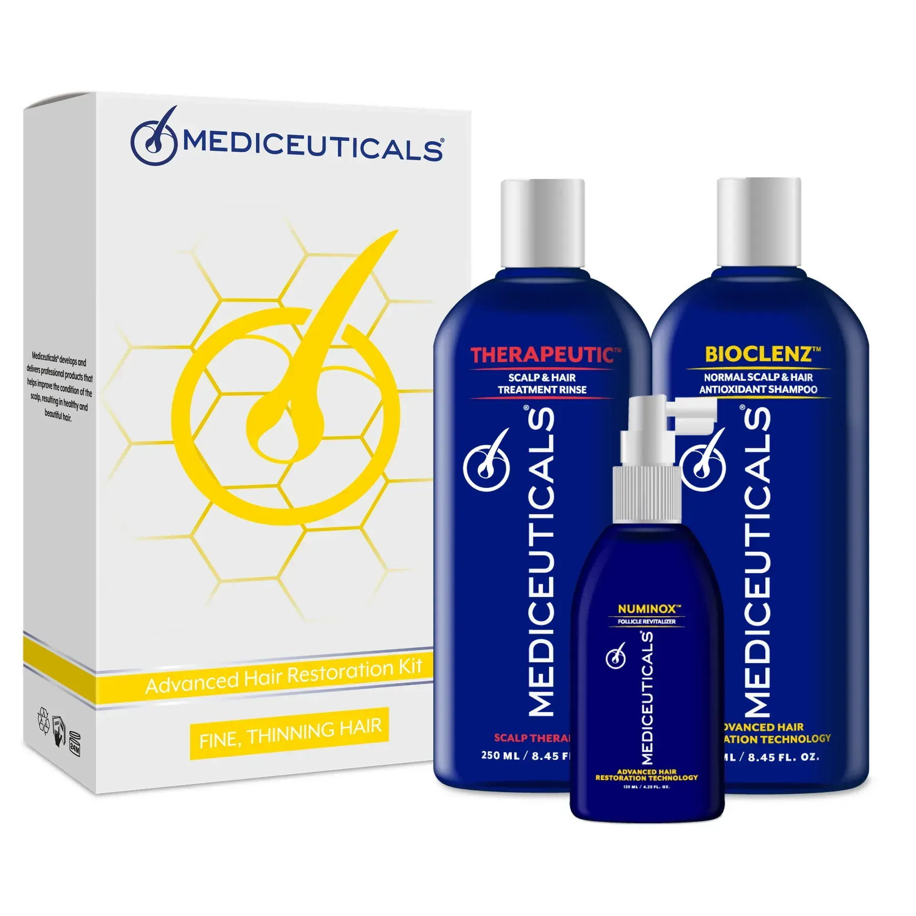 Mediceuticals - Набор для стимулирования роста волос, тонкие волосы (Фото-9)