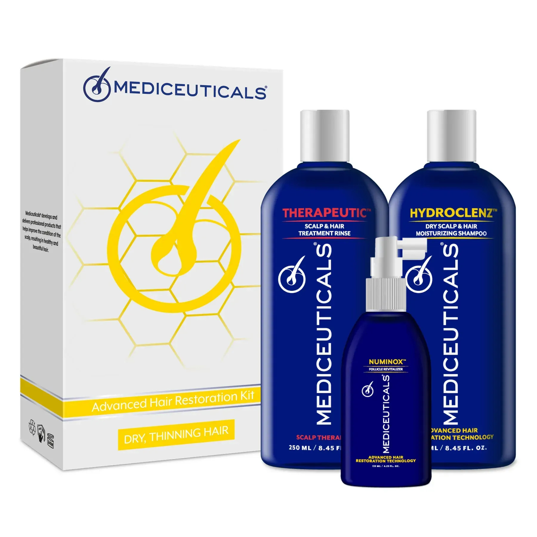 Mediceuticals - Набор для стимулирования роста волос, сухие волосы (Фото-12)