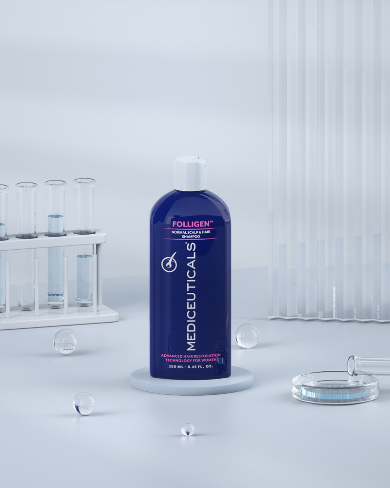 Mediceuticals - Шампунь для жінок проти випадіння та стоншення волосся (для тонкого волосся і нормальної шкіри голови) (Фото-2), fabo.ua Mediceuticals - Шампунь для жінок проти випадіння та стоншення волосся (для тонкого волосся і нормальної шкіри голови) (Фото-2)