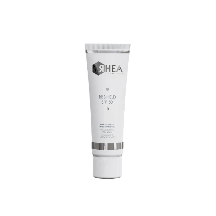 Rhea - Універсальний тонуючий крем для обличчя SPF50 (Фото-12)