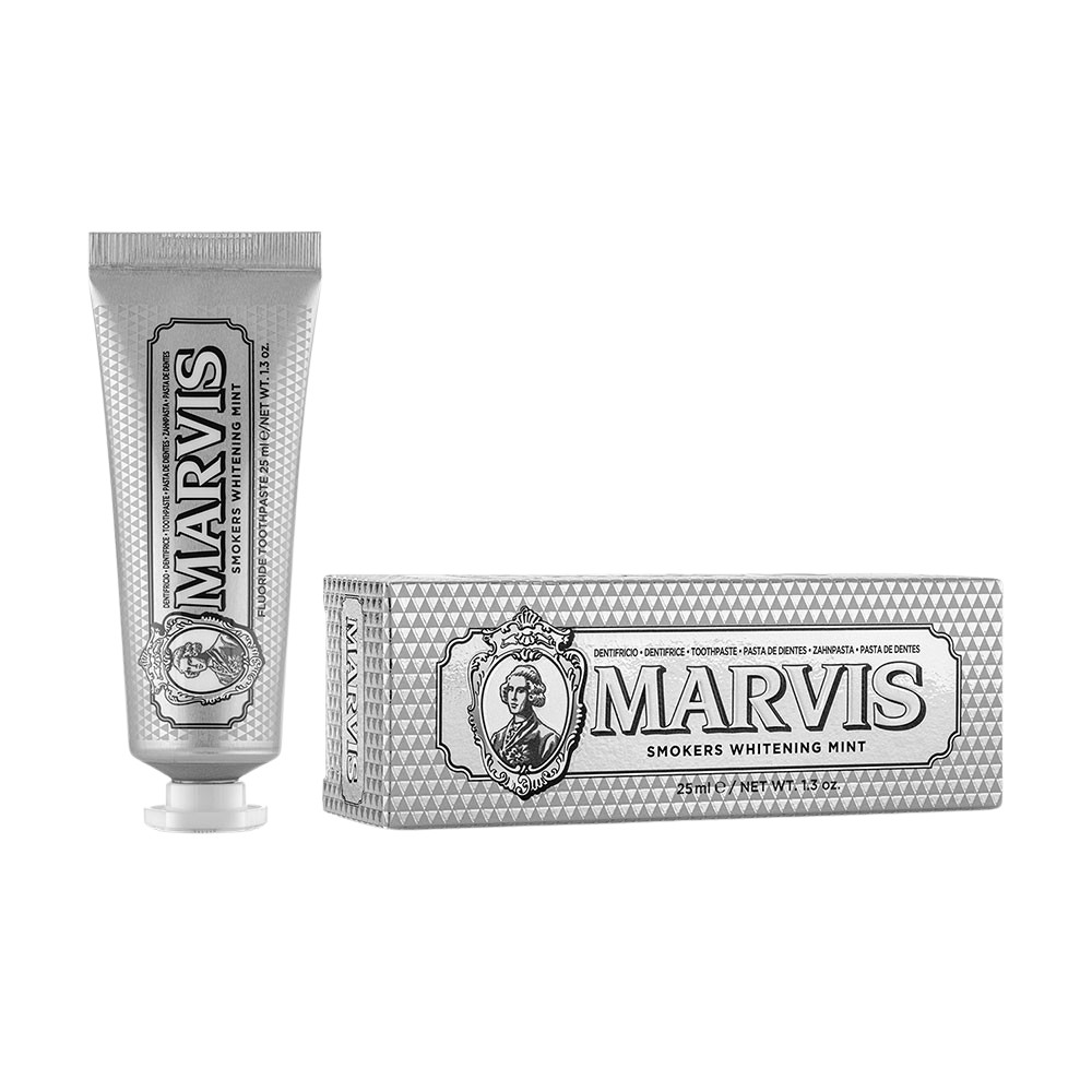 Marvis - Зубна паста "Відбілююча м'ята для курців" (Фото-3)
