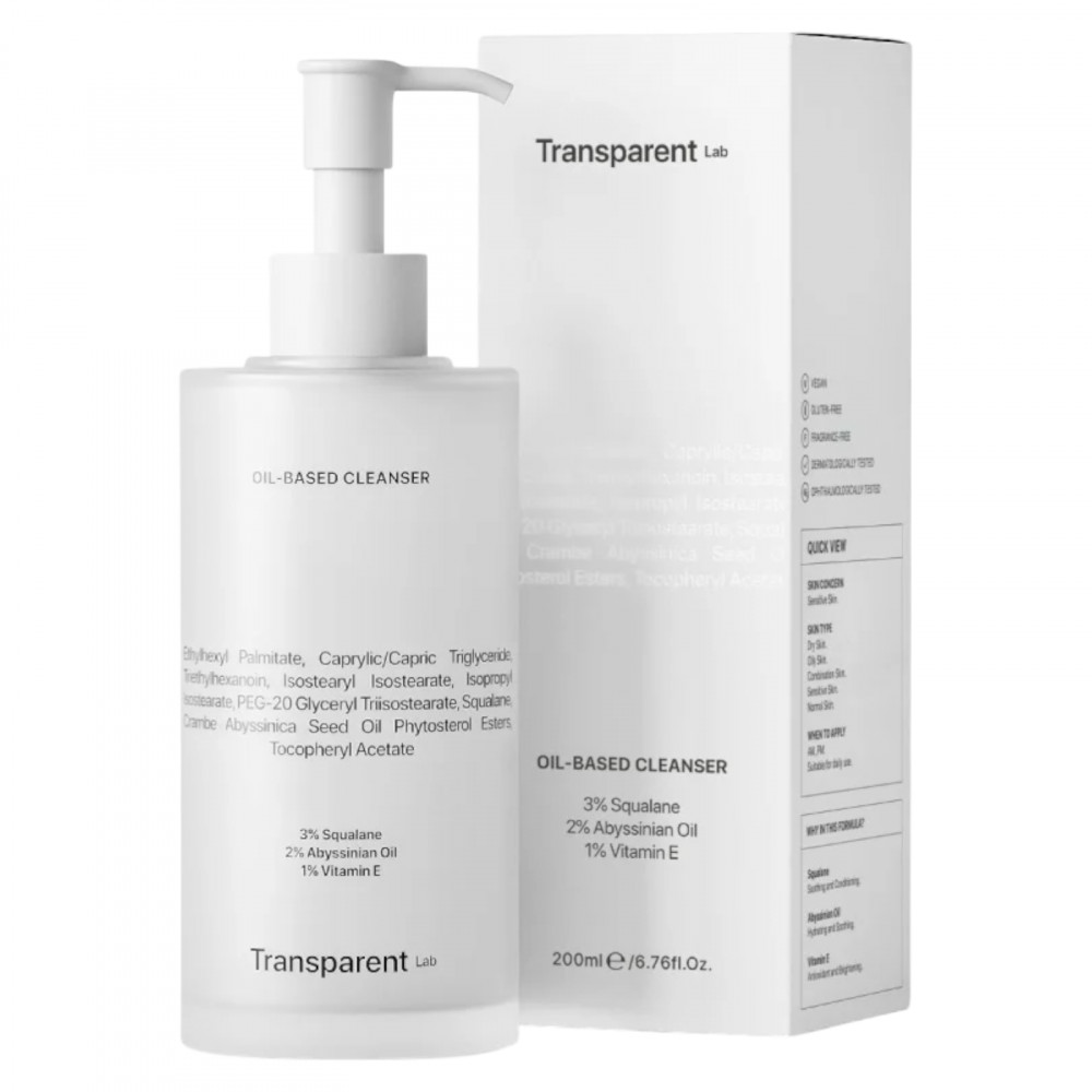 Transparent Lab - Засіб для зняття макіяжу на масляній основі (Фото-2), fabo.ua Transparent Lab - Засіб для зняття макіяжу на масляній основі (Фото-2)