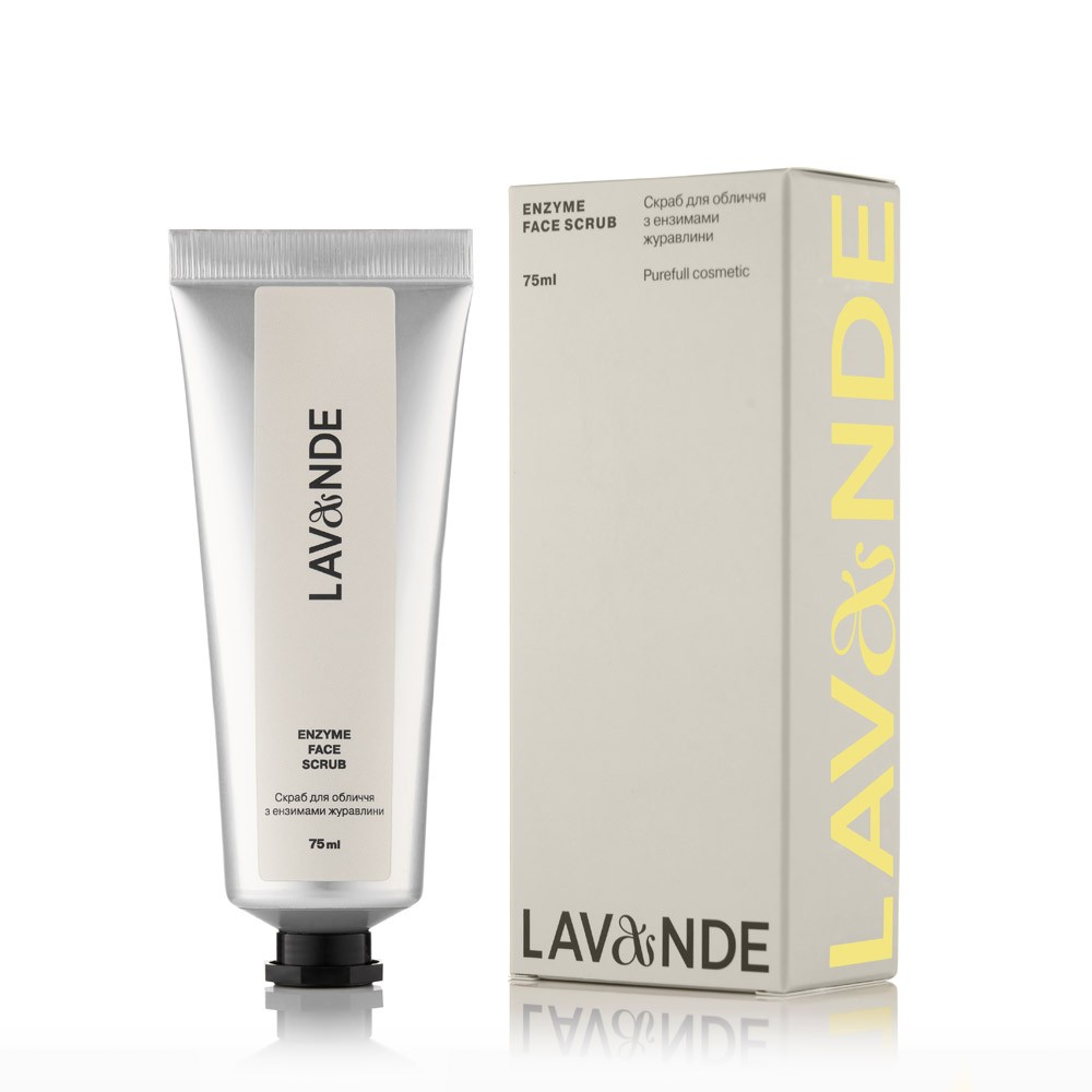 Lavande - Скраб для обличчя з ензимами журавлини (Фото-6)