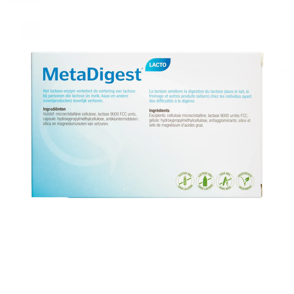 Metagenics - Диетическая добавка "МетаДайджест Лакто №45" (Фото-2)