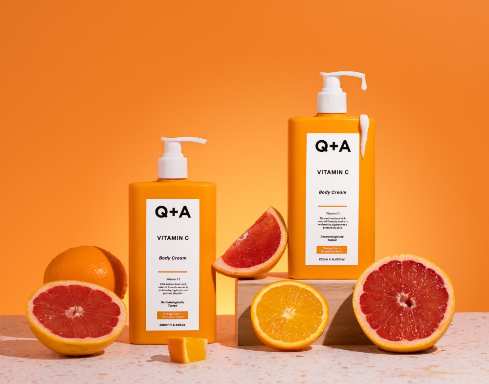 Q+A - Крем для тіла з вітаміном С (Фото-3), fabo.ua Q+A - Крем для тіла з вітаміном С (Фото-3)