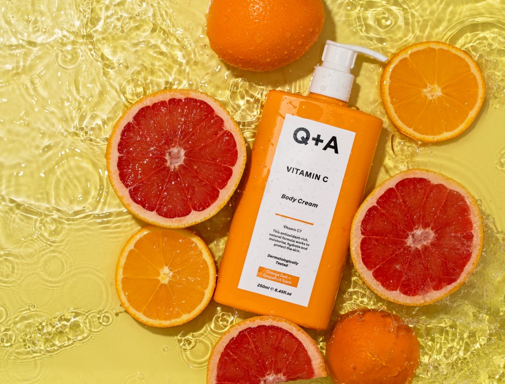 Q+A - Крем для тіла з вітаміном С (Фото-4), fabo.ua Q+A - Крем для тіла з вітаміном С (Фото-4)