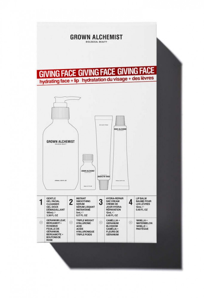 Grown Alchemist - Тревел набір бестселерів для зволоження обличчя та губ (Фото-2), fabo.ua Grown Alchemist - Тревел набір бестселерів для зволоження обличчя та губ (Фото-2)